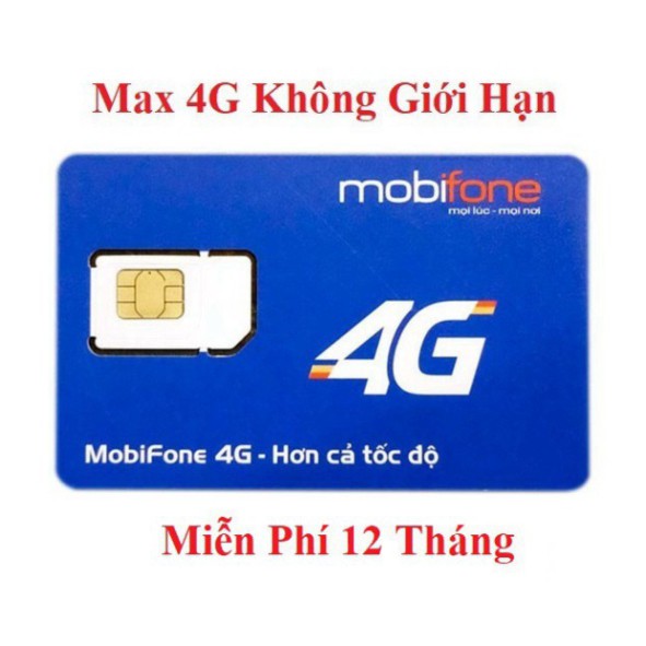 SALE SALE SALE Sim 4G Max Băng Thông Mobifone Không giới Hạn Dung Lượng (Miễn Phí 12 Tháng) SALE SALE SALE