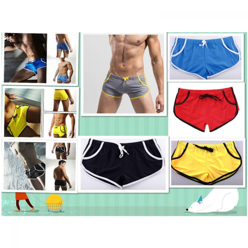 MUVAKO Quần Bơi Boxer Thể Thao Phối Túi Thời Trang Dành Cho Nam Giới