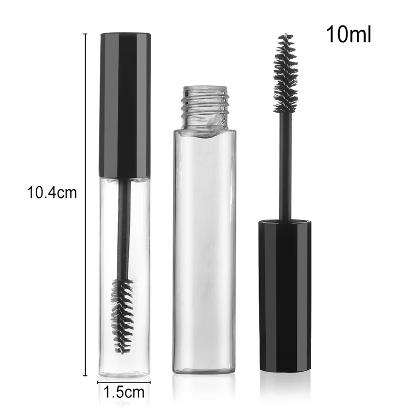 Ống đựng mascara rỗng bằng nhựa trong suốt dung tích 10ml tiện dụng