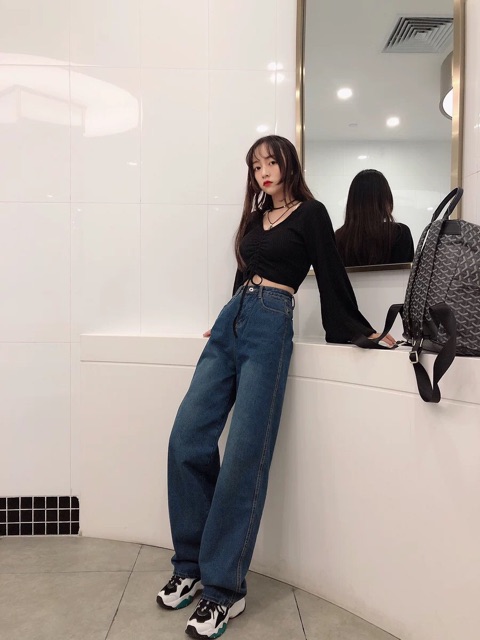 Quần jeans ống rộng ORDER