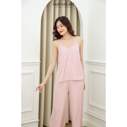 Đồ ngủ mặc nhà Set dài cotton lụa - Midnight Sleepwear