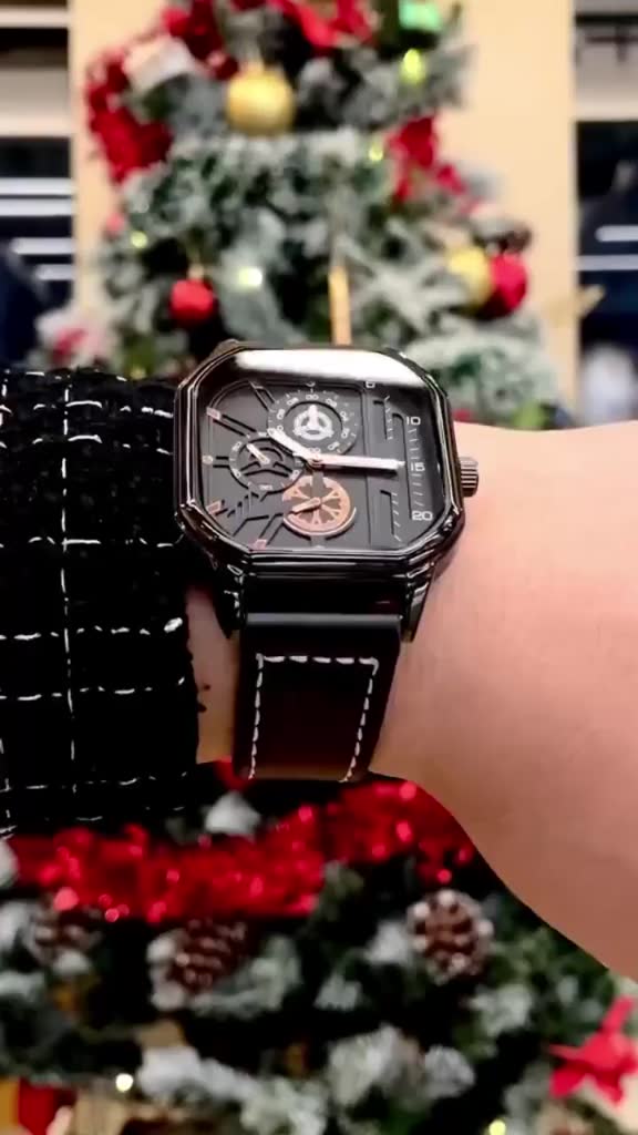 Đồng Hồ Nam Mặt Vuông Chính Hãng Ulzzang U33 TD6 Dây Da Cao Cấp Thời Trang Đẹp Cá Tính Giá Rẻ A1 | BigBuy360 - bigbuy360.vn