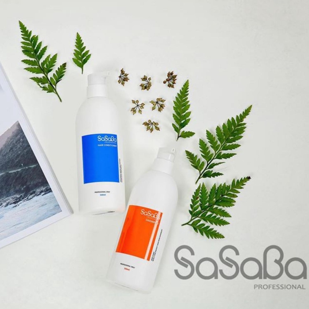 <HÀNG CHÍNH HÃNG> ✅[ SASABA ]DẦU GỘI - DẦU XẢ HOÀN HINH SASABA PLUS 800ML  - CÓ TÁCH LẺ