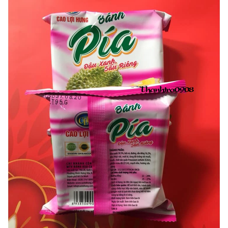 Bánh Pía sầu riêng Sóc Trăng Cao Lợi Hưng 4 bánh