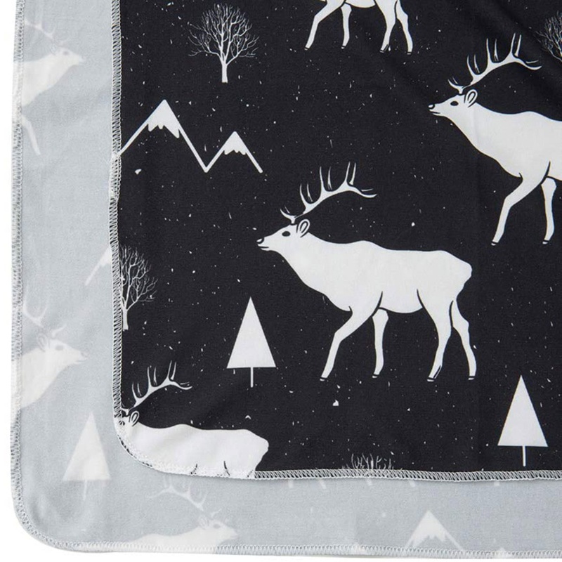 Chăn Quấn Em Bé In Họa Tiết Dễ Thương Chất Lượng Cao