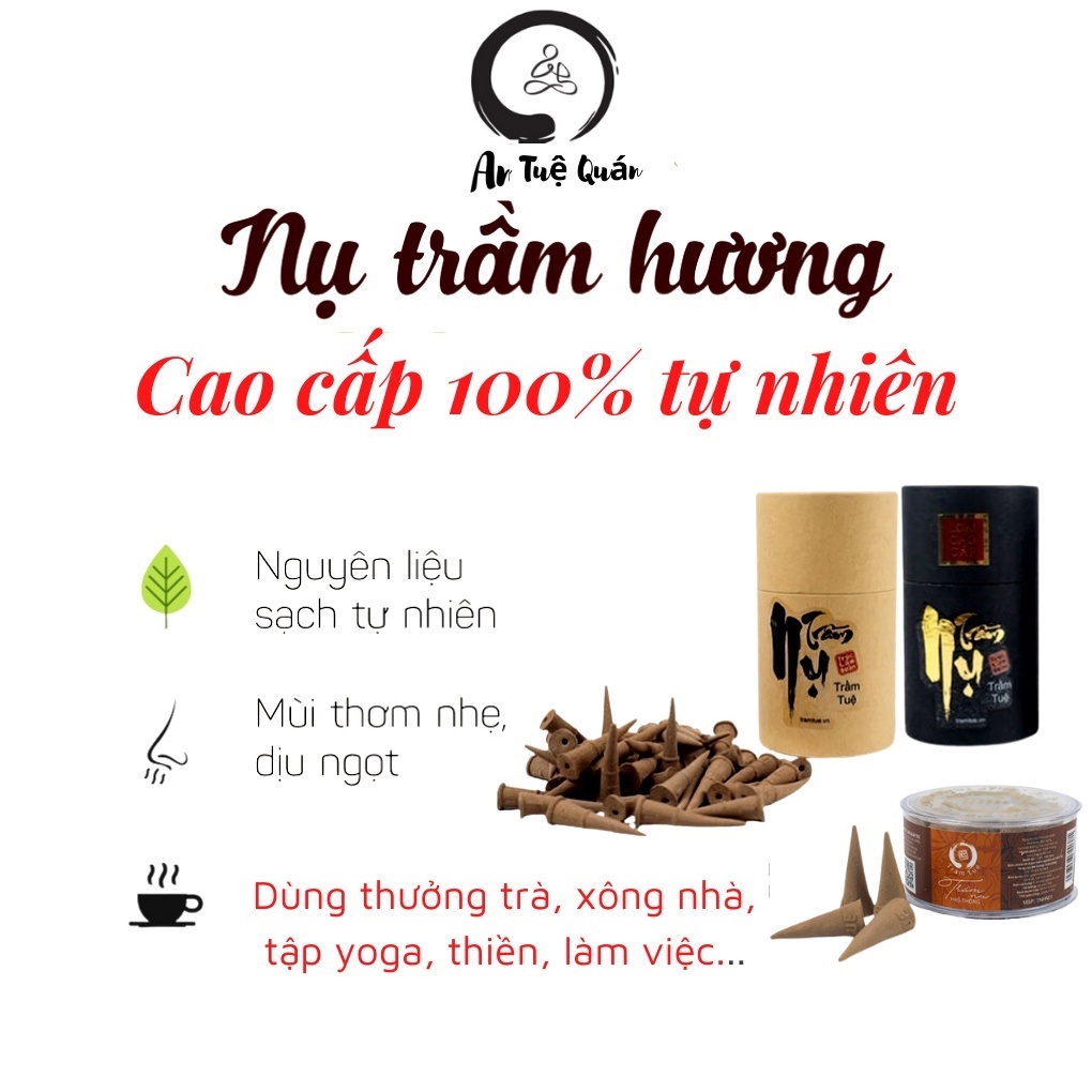 Nụ trầm hương sạch tự nhiên Việt Nam cao cấp xông nhà thanh nhẹ thư giãn không hóa chất độc hại - loại Nụ tách lẻ