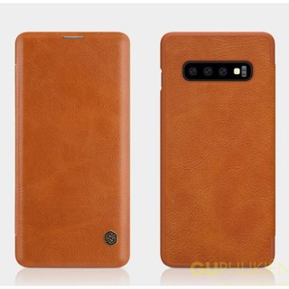 Bao da Galaxy S10 Plus chính hãng Nillkin Qin