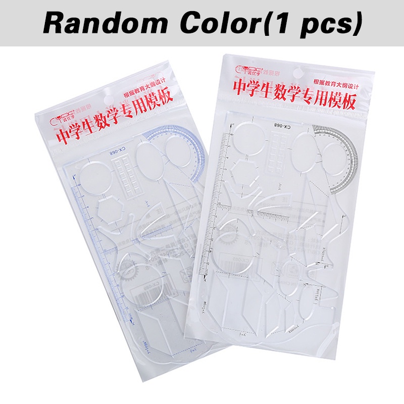 1 Thước Nhựa Trong Suốt Đa Năng