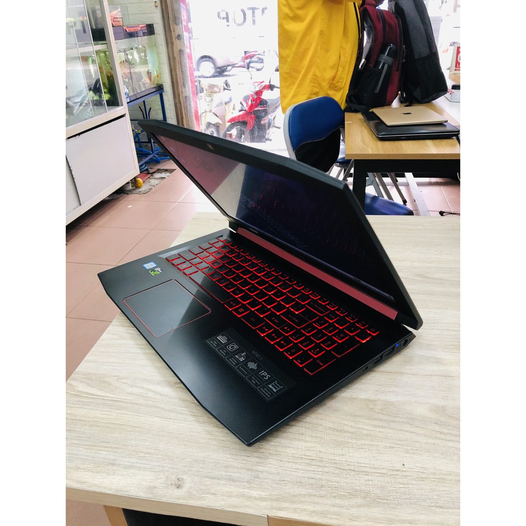 Máy tính laptop acer gaming nitro 5 an515-52 i7-8750h ram 8gb SSD 256 + hdd 500G vga gtx1050ti | BigBuy360 - bigbuy360.vn
