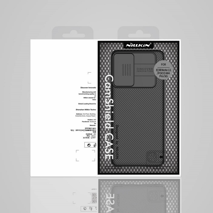 Ốp lưng Redmi Note 11  - Poco M4 Pro 5G - Redmi Note 11S 5G Camshield chống sốc Nillkin