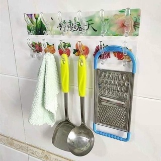 VỈ 6 MÓC DÁN TƯỜNG 3D SIÊU CHẮC SIÊU ĐẸP