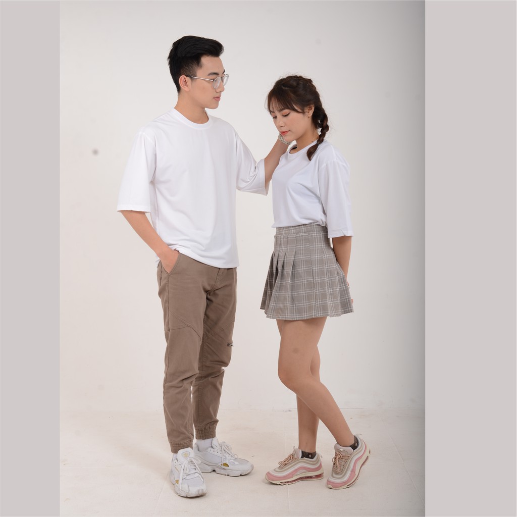 Áo Tay Lỡ [Ảnh Thật] Áo thun tay lỡ Trắng - Hàng đẹp, Xưởng sản xuất không qua trung gian, Giá rẻ nhất ! | BigBuy360 - bigbuy360.vn