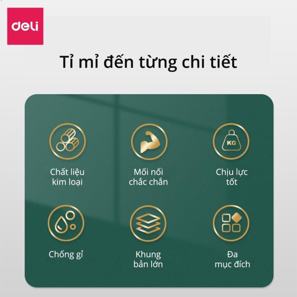 Kệ Chén Bát Nhà Bếp Đa Năng Deli - Chống Xước Sơn Đen Tĩnh Điện Giá Úp Bát Trên Bồn Rửa Ráo Nước - Kèm Đầy Đủ Phụ Kiện