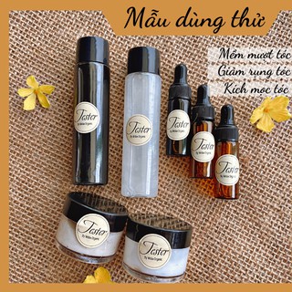 Mẫu dùng thử bộ sản phẩm chăm sóc tóc mini - welax organic