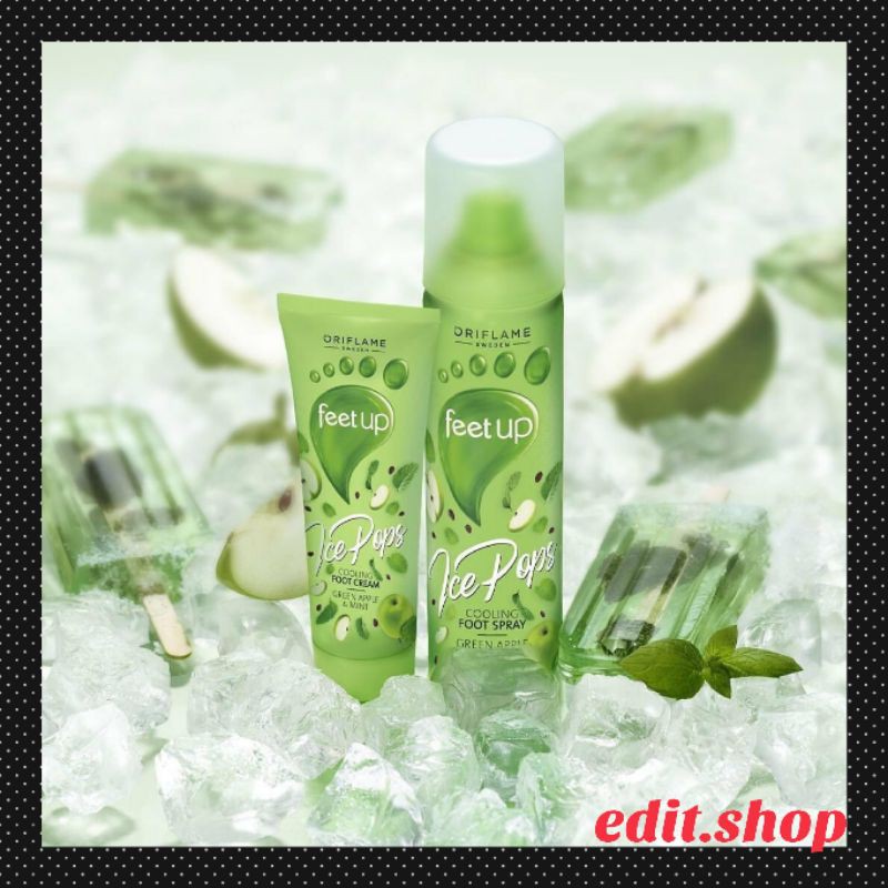 Feet Up Ice Pops Green Apple & Mint