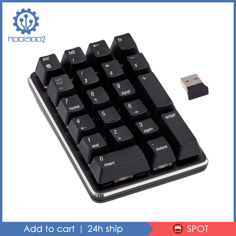 Bàn PhíM Koolsoo2 Mini Thông Minh 2.4G 21 PhíM Cho Laptop / switch