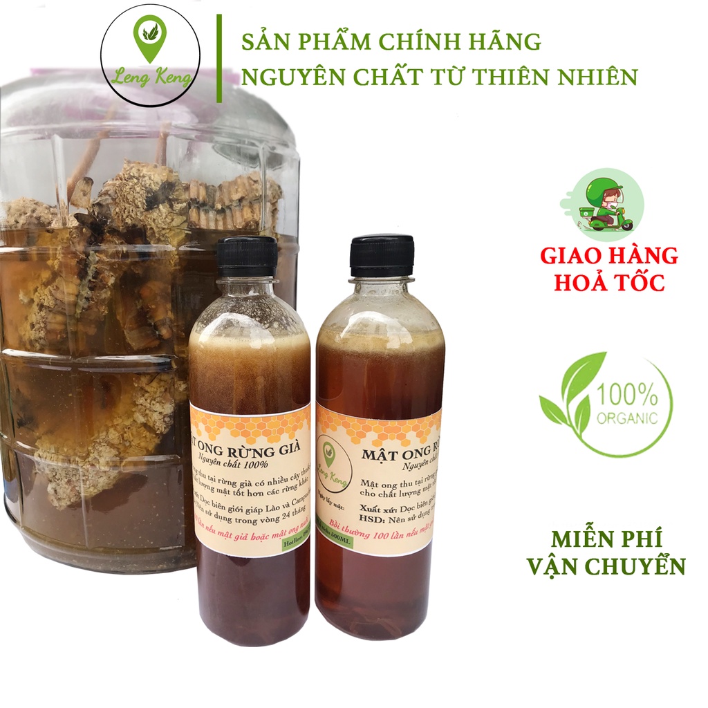 Mật Ong Rừng Già Nguyên Chất - Mật Ong Rừng Rìa Campuchia Tự Nhiên 100%