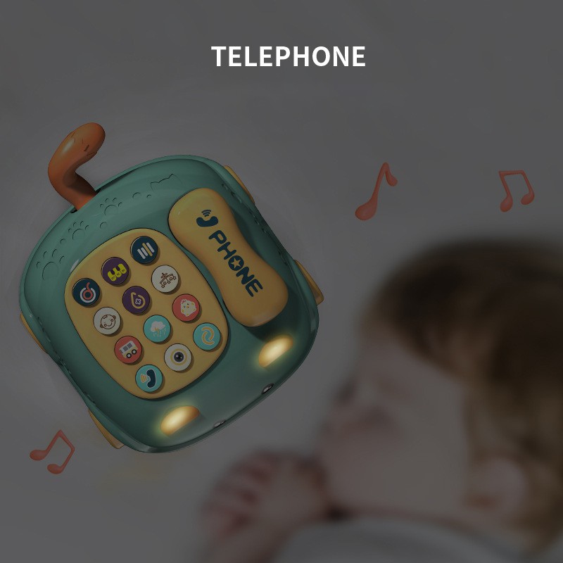 Đồ Chơi Trẻ Em.Bộ điện thoại  ô tô phát nhạc Thông Minh cho bé Giúp các bé tăng cường vận động và tăng sức khỏe