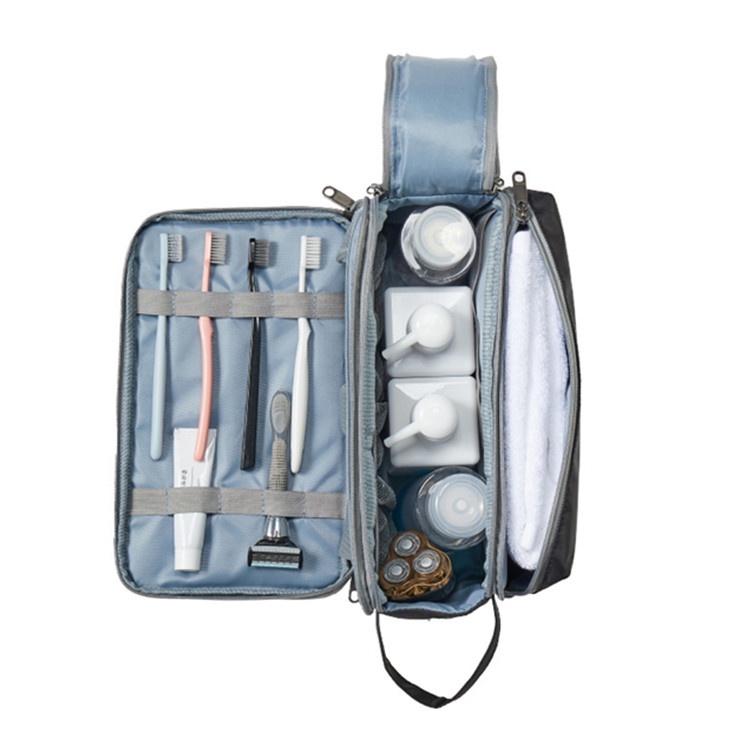 Túi Đựng Đồ Trang Điểm Cạo Râu Chống Thấm Nước Di Động Sắp Xếp Gọn Gàng Trong Tuần Và Đêm