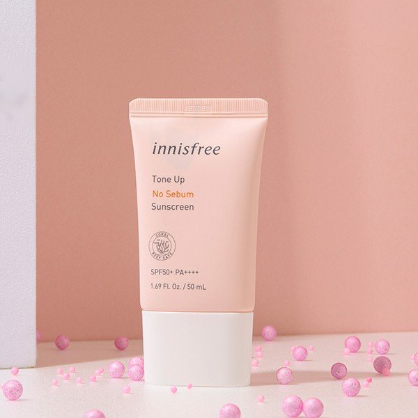 Kem chống nắng Innisfree tone up no sebum SPF50 50ml