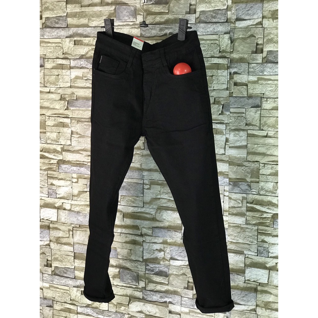 Ảnh thật, Quầnjean Nam Đen .Quần jean nam đen trơn Cao Cấp Hàn Quốc -shopthunsi01 | BigBuy360 - bigbuy360.vn