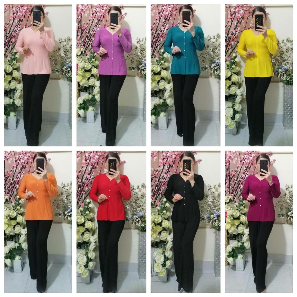 Bộ Bà Ba (Áo Màu + Quần Rộng) - Nhiều Size | BigBuy360 - bigbuy360.vn