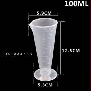 Ly Đong Nhựa 100ML