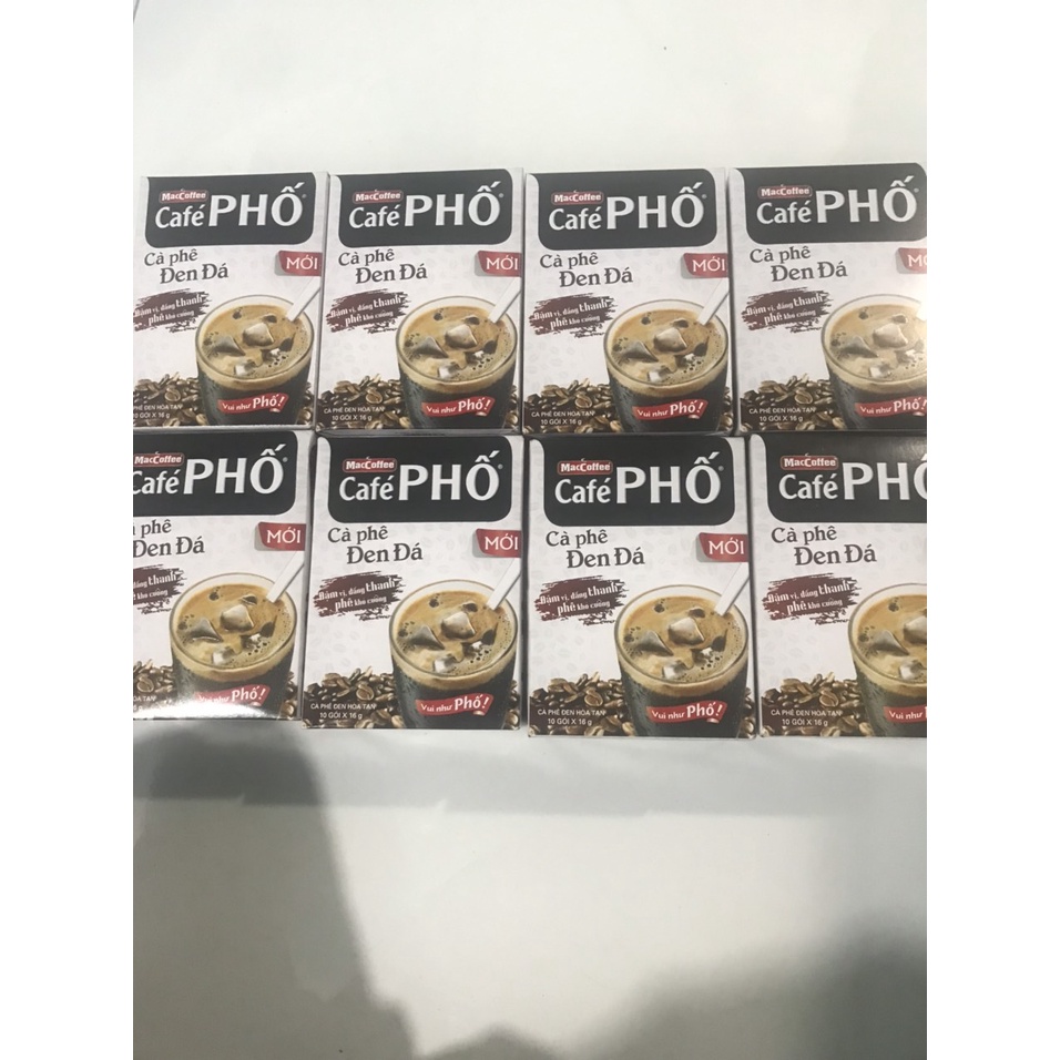 Cà Phê Đen Đá Hộp 10 gói (16gr)