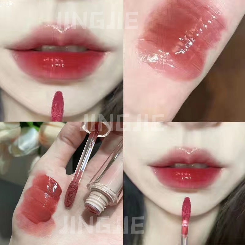 Son Bóng HERORANGE Tráng Gương Lâu Trôi Không Dễ Phai Màu Thiết Kế Vỏ Hình Ly Trà Băng Độc Đáo