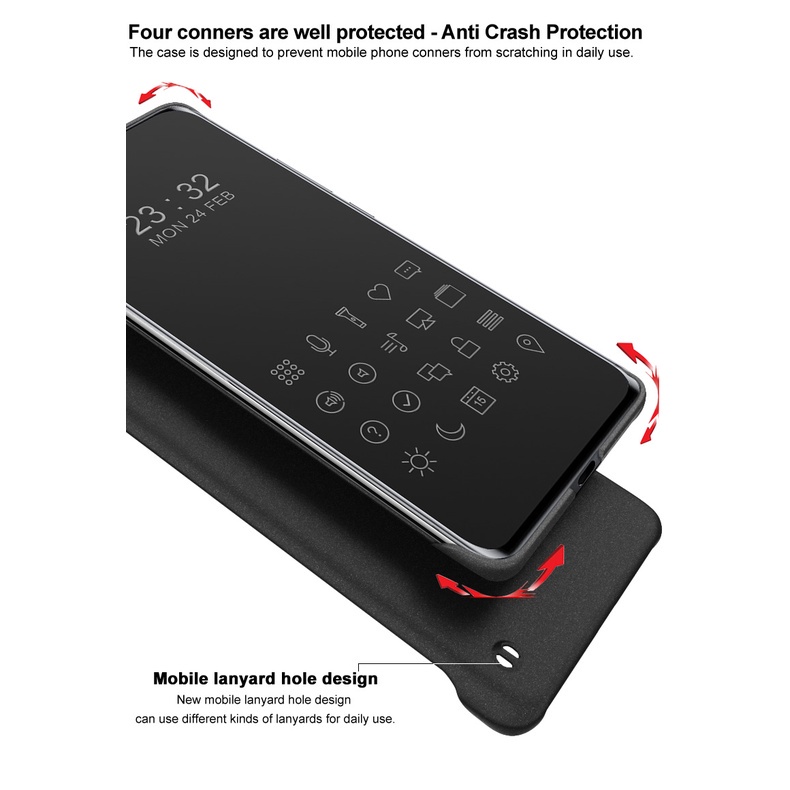 Ốp Điện Thoại Pc Cứng Siêu Mỏng Mặt Nhám Cho Samsung Galaxy S21 Ultra S21 Plus S21 + 5g