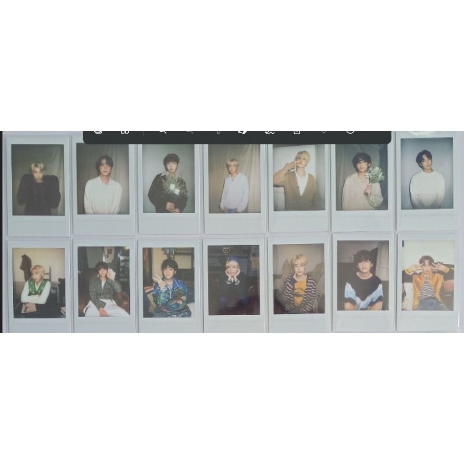 POLA CÁC THÀNH VIÊN BTS trong set Deco kit 2022