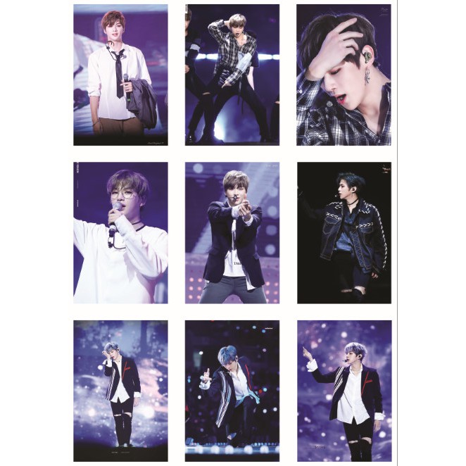 Lomo card ảnh WANNA ONE KANG DANIEL On Stage Full 99 ảnh