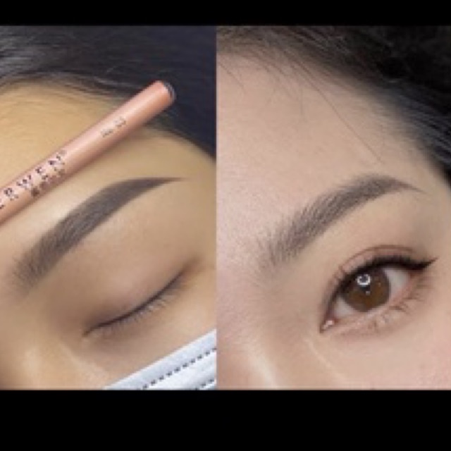 Chì Kẻ Mày lõi cứng chống thấm nước - dùng được 3 năm dù ngày nào cũng gảy k hao mòn và k đứt gãy như chì giòn mềm cũ