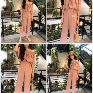 Set áo trễ vai và quần , rời