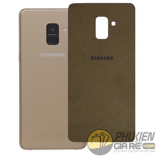 Miếng dán da Galaxy A8 Plus 2018 da bò 100% (Made in Việt Nam)