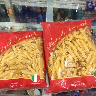 Mì Spaghetti Nui Ống/ Xoắn gói 500g