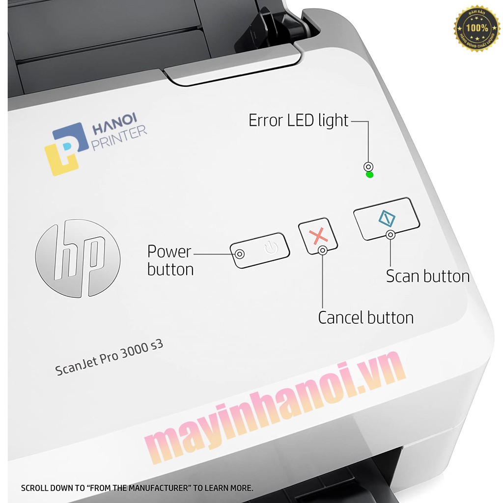 Máy Scan HP Pro 3000S3 chính hãng scan hai mặt tự động tốc độ cao bảo hành 12 tháng