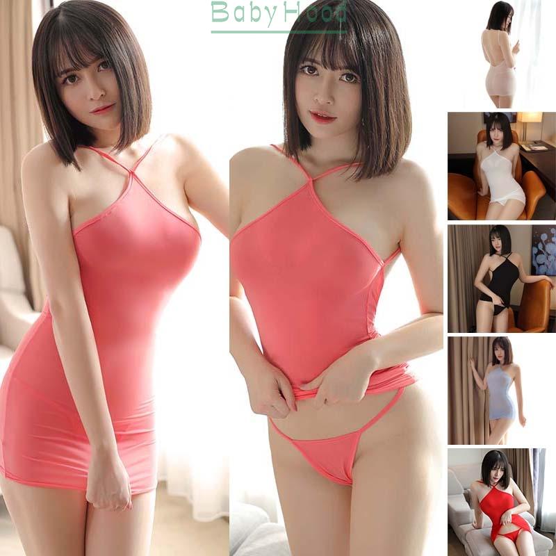 Womens Dress Mini Nightwear Nylon One Size Comfortable Ladies Lingerie#BBHOOD