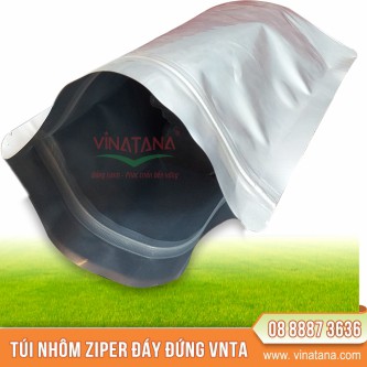 50 Túi Nhôm Zipper 500 gram Vina Tân Á