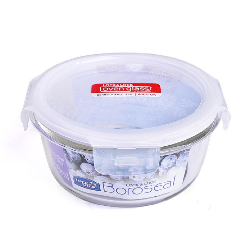 Hộp Thủy Tinh Chịu Nhiệt 650Ml Glass Euro Lock&amp;Lock-LLG831