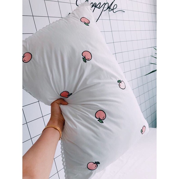 Ruột Gối ❤️ ruột gối nằm thơm 50x70 mùi hoa quả hàng nhập khẩu chính hãng êm mát kháng khuẩn không xẹp lún Natural Plus