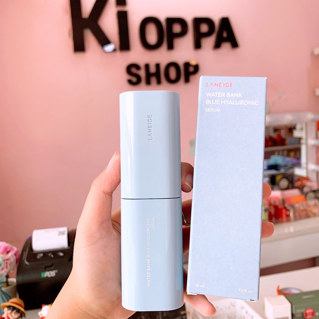 Tinh chất dưỡng cấp ẩm cho da Laneige Water Bank Blue Hyaluronic Serum