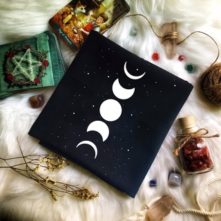 Khăn trải bài tarot, thảm trải bài tarot The cirle of the Moon