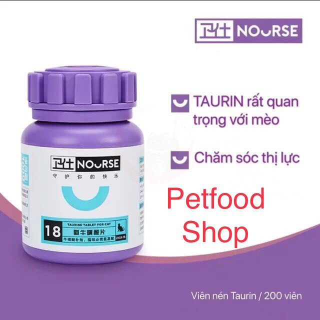 Viên Vitamin tổng hợp các loại cho mèo NOURSE