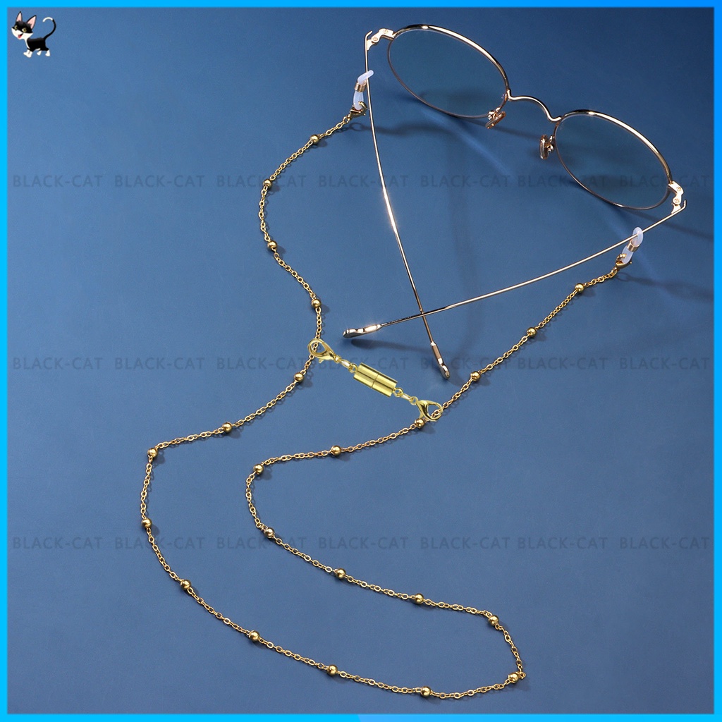 Dây Đeo Mắt Kính Chống Thất Lạc Đính Hạt Thời Trang