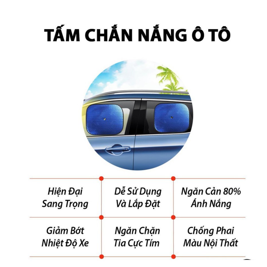 [ Chắn nắng ] Miếng chắn nắng, tấm chắn nắng bên trong xe ô tô - Future Autoparts