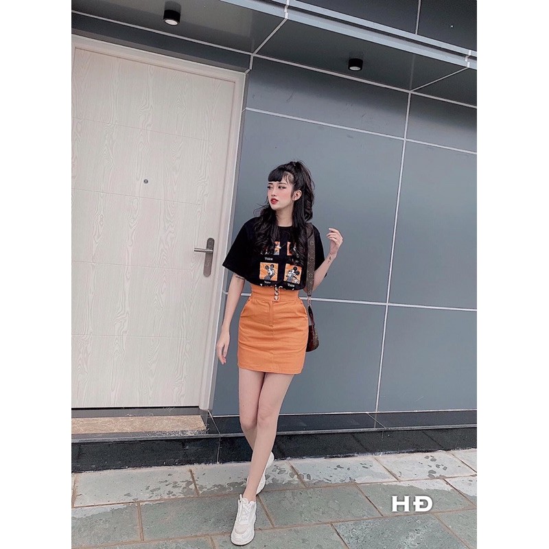 [Mã WASTCOOL giảm 15% tối đa 50K đơn 99K] Bigsize set áo thun mickey-LV-GC kèm váy quần 55-90kg(HÌNH THẬT) | BigBuy360 - bigbuy360.vn