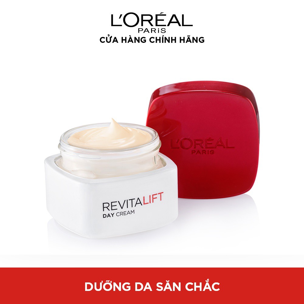 [Mã FMCGMALL -8% đơn 250k] Kem dưỡng săn chắc da và giảm nếp nhăn L'ORÉAL Revitalift DaySPF35 PA++ 50ml (kem ngày)