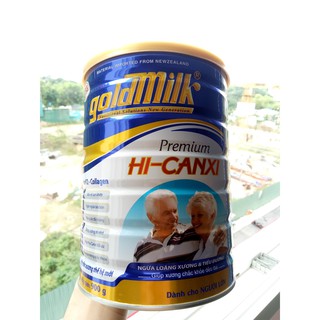 Sữa bột Goldmilk Hi-canxi lon 900g - Sữa goldmilk canxi 900g
