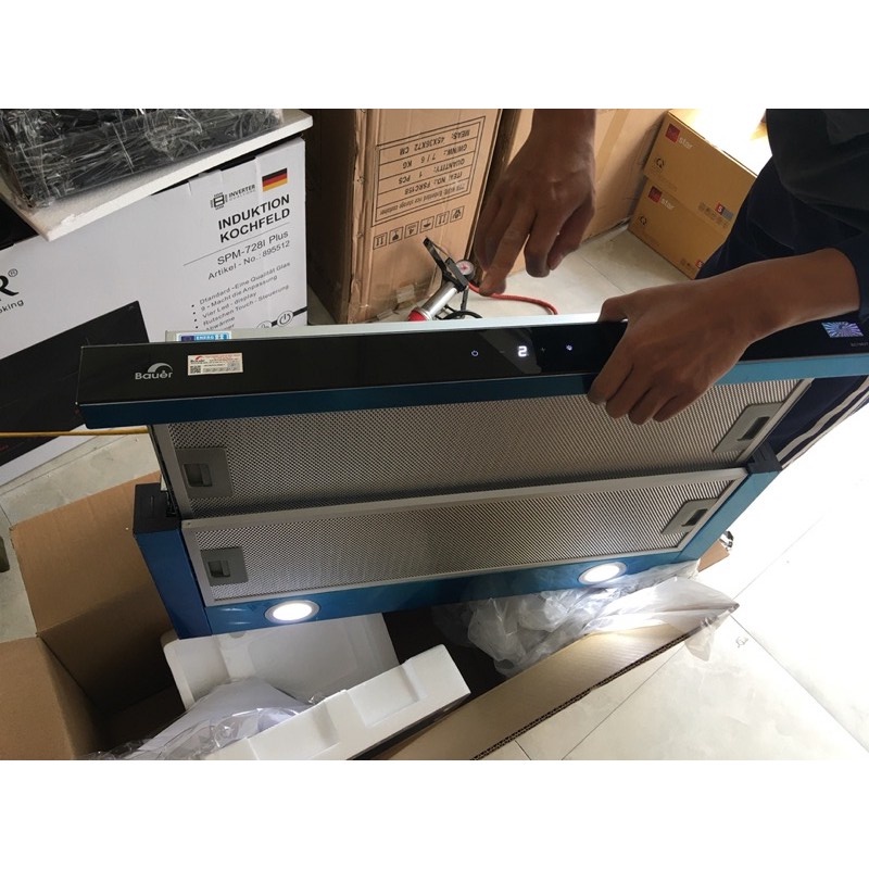 Máy hút mùi BAUER BC 7002T Hút mùi âm tủ 7002T , điều khiển cảm ứng cao cấp Bảo hành chính hãng 2 năm